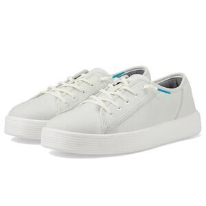 Hey Dude Mens Cody Sneakers US 13 M White Low Top Canvas NWOB